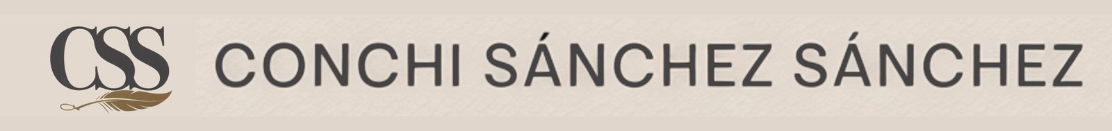 Conchi Sánchez Sánchez Logo